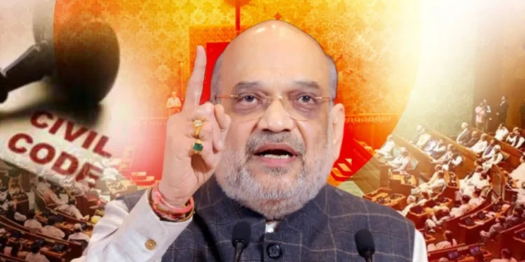 सदन में गरजे अमित शाह: कांग्रेस ने क्यों नहीं लाया UCC, बीजेपी हर राज्य में लागू करेगी