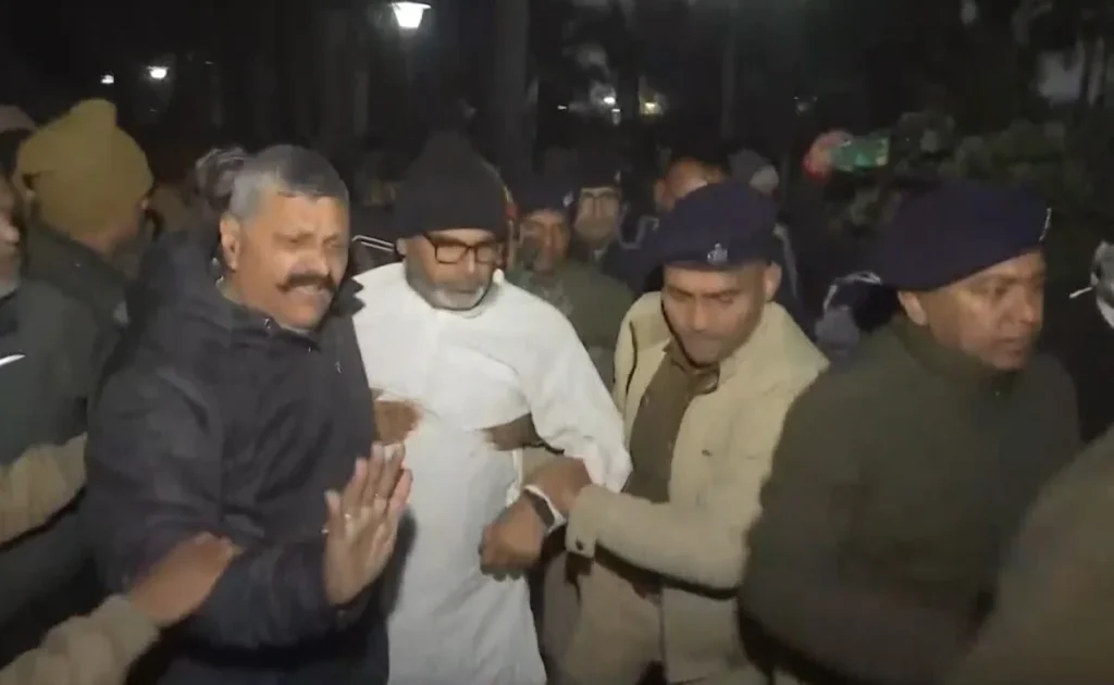 prashant kishor detained